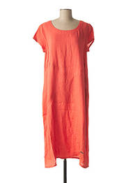 Rochie midi mâneci scurte mâneci scurte portocaliu AGATHE & LOUISE femme