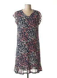 Rochie midi imprimeu floral albastru AGATHE & LOUISE femeie