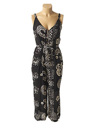 Salopetă-pantalon negru L'ATELIER D'ANNA femeie