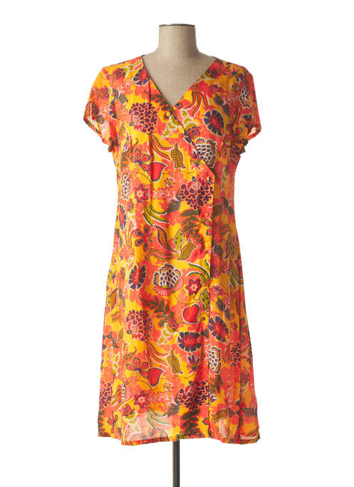 Rochie midi portocaliu AGATHE & LOUISE femeie