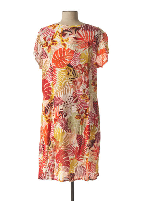 Rochie midi portocaliu L'ATELIER D'ANNA femeie