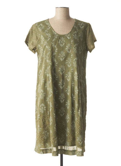 Rochie midi verde AGATHE & LOUISE femeie