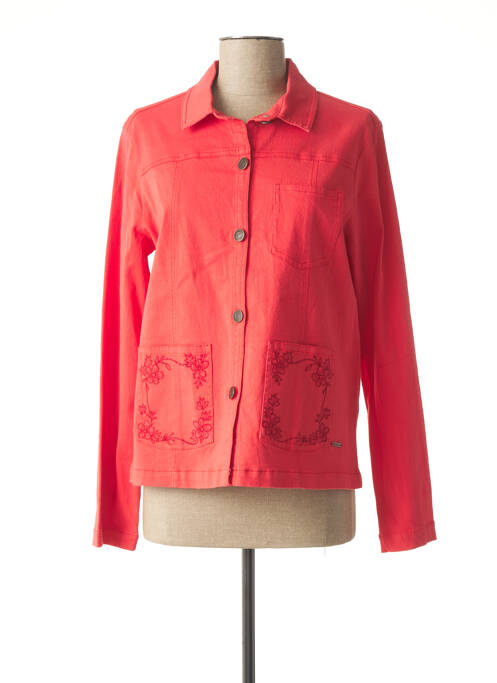 Jachetă de blugi roșu AGATHE & LOUISE femeie