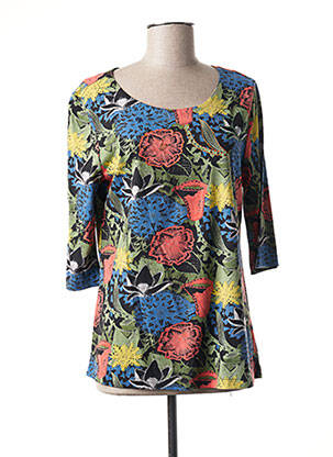 Tricou mâneci 3/4 mâneci 3/4 albastru AGATHE & LOUISE femeie