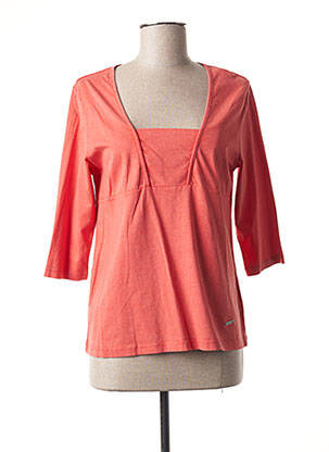 Tricou mâneci 3/4 mâneci 3/4 roșu L'ATELIER D'ANNA femeie