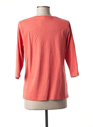 Tricou mâneci 3/4 mâneci 3/4 roșu L'ATELIER D'ANNA femeie