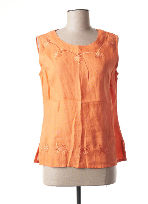 Top portocaliu AGATHE & LOUISE femeie