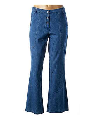 Blugi bootcut selecție denim albastru AGATHE & LOUISE femeie