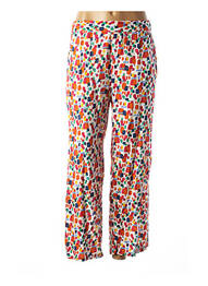 Pantalon drept talie elastică portocaliu AGATHE & LOUISE femeie