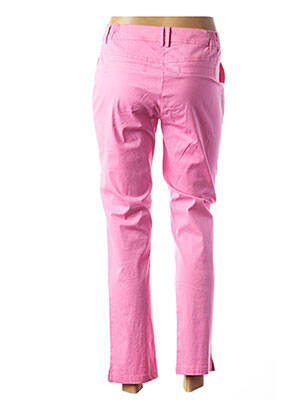 Pantalon slim talie elastică roz AGATHE & LOUISE femeie