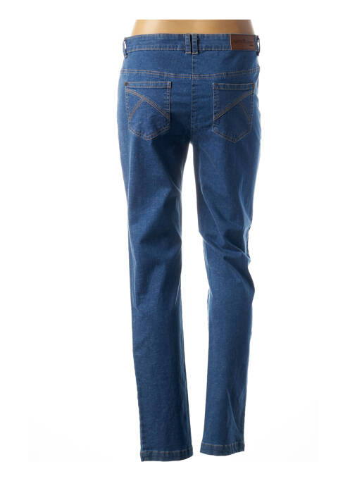 Blugi cu croială slim albastru AGATHE & LOUISE femeie