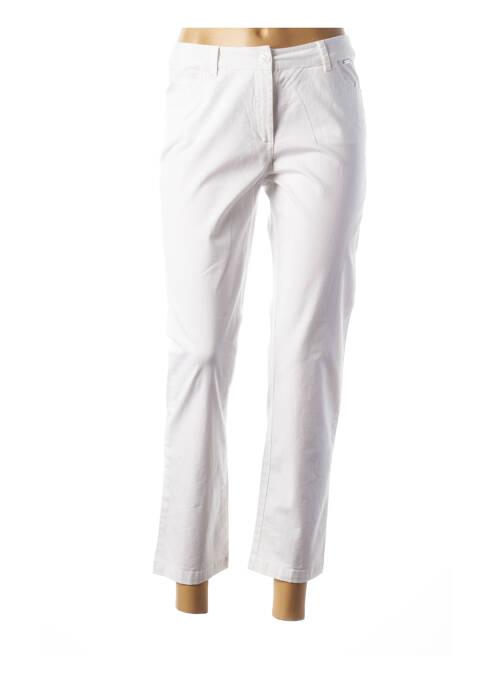 Pantalon 7/8 alb AGATHE & LOUISE femeie