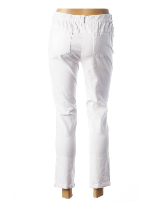 Blugi cu croială slim alb AGATHE & LOUISE femeie