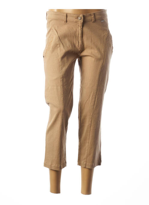 Pantalon trei sferturi maro AGATHE & LOUISE femeie