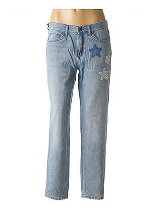 Blugi cu croială dreaptă albastru FIVE femeie