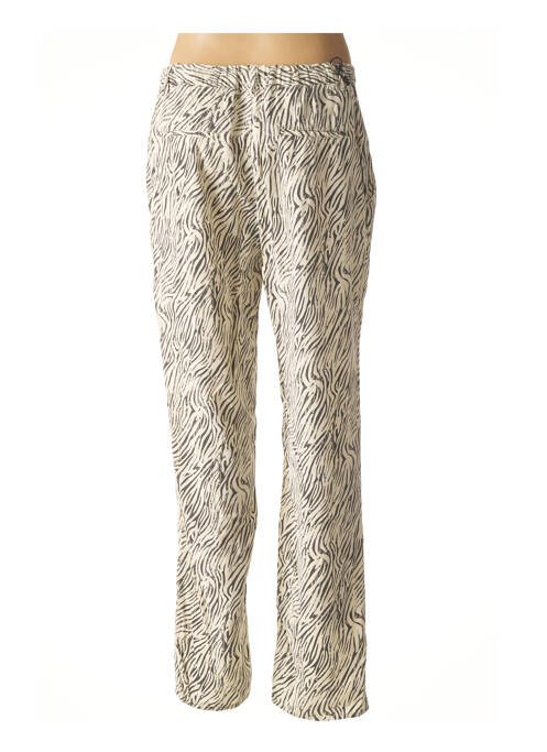 Pantalon drept bej FIVE femeie