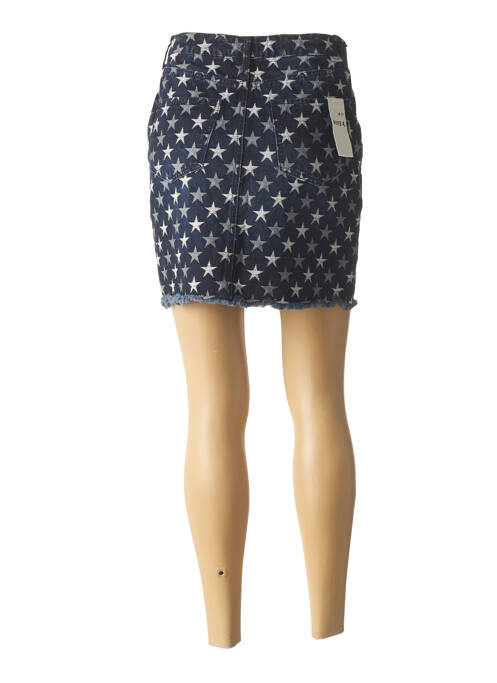 Fustă scurtă albastru FIVE femeie