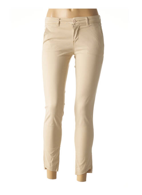 Pantalon 7/8 bej FIVE femeie