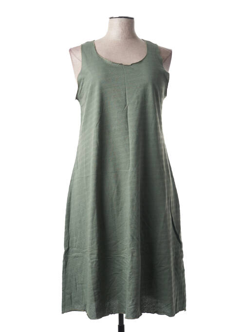 Rochie midi verde MINDELO BAY femeie