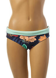 Chiloți de baie imprimeu floral chiloți albastru SEAFOLLY femme