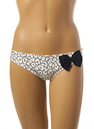 Chiloți de baie alb PRINCESS K femeie