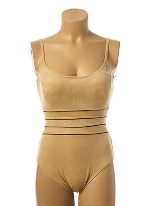 Costum de baie dintr-o singură piesă bej MISS CARAÏBES femeie