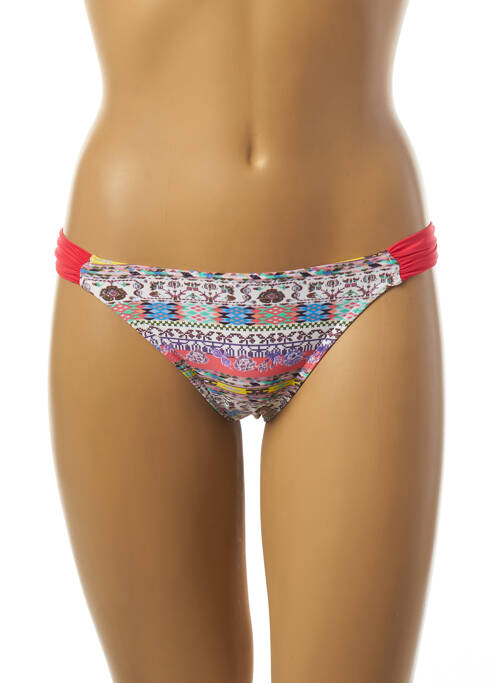 Chiloți de baie roz KIWI femeie