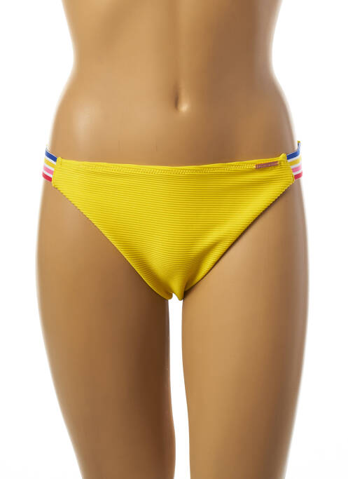 Chiloți de baie galben YSABEL MORA femeie