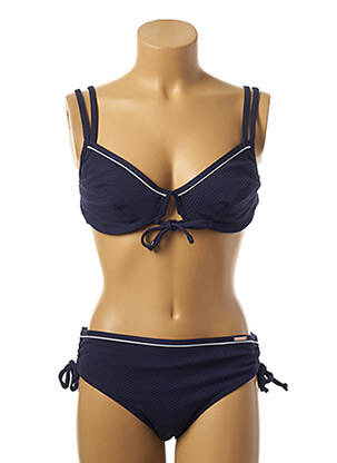 Costum de baie din două piese albastru YSABEL MORA femeie