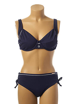 Costum de baie din două piese elasticitate albastru YSABEL MORA femeie
