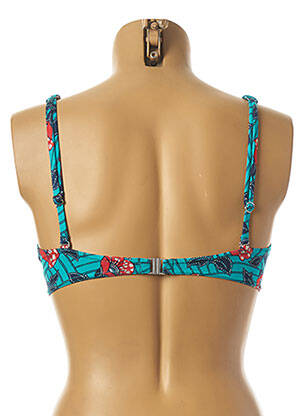 Sutien de costum de baie elasticitate albastru PLAGE DU SUD femeie