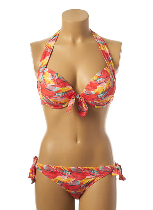 Costum de baie din două piese portocaliu DAG ADOM femeie