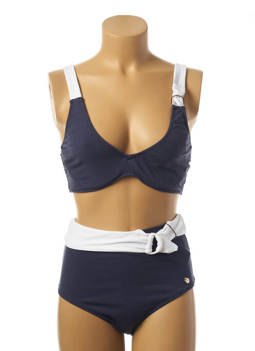 Costum de baie din două piese albastru BORABORA femeie