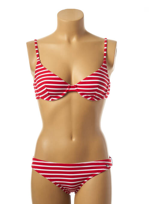 Costum de baie din două piese roșu BORABORA femeie