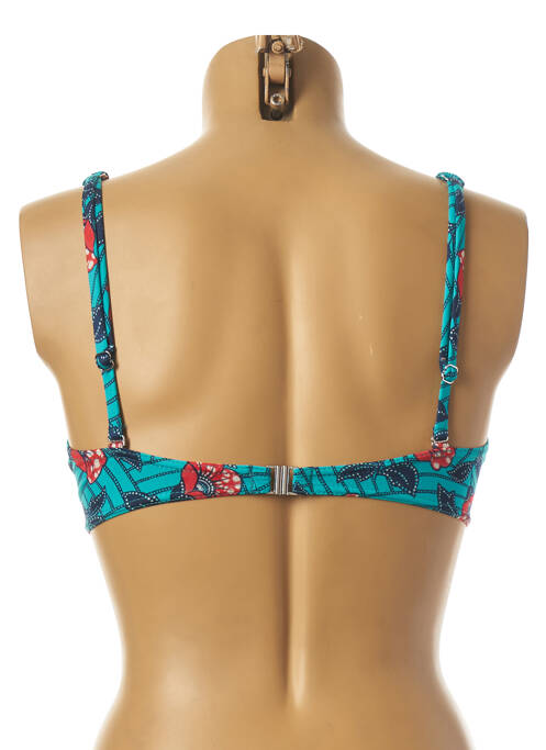 Sutien de costum de baie albastru PLAGE DU SUD femeie