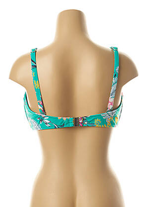 Sutien de costum de baie bretele elastice reglabile verde SEAFOLLY femeie