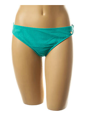 Chiloți de baie verde BORABORA femeie