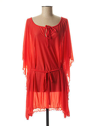 Rochie midi roșu PLATJA femeie