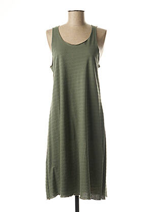 Rochie midi verde MINDELO BAY femeie