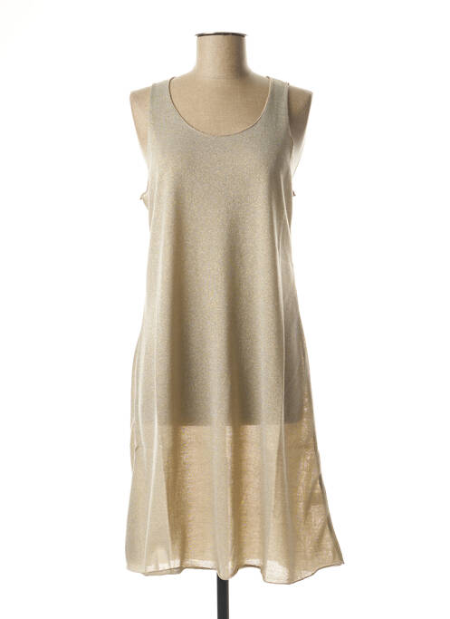 Rochie midi bej MINDELO BAY femeie