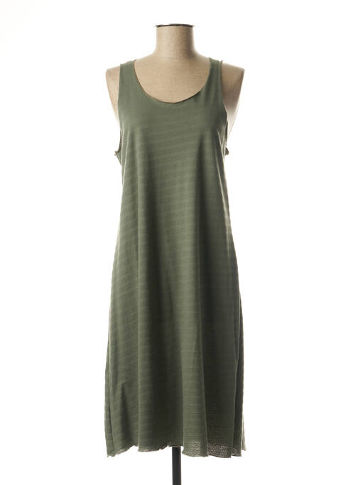 Rochie midi verde MINDELO BAY femeie