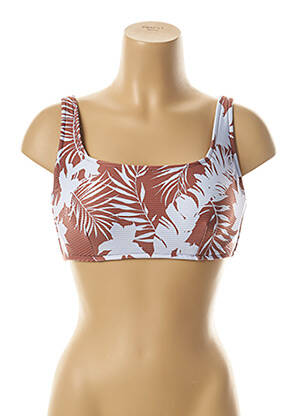 Sutien de costum de baie elasticitate maro SEAFOLLY femeie
