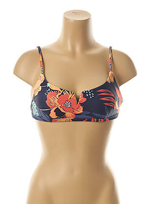 Sutien de costum de baie elasticitate albastru SEAFOLLY femeie
