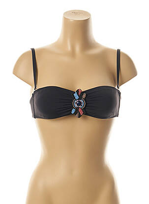 Sutien de costum de baie negru KIWI femeie