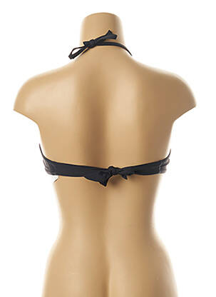Sutien de costum de baie elasticitate top bentiță negru PRINCESS K femeie