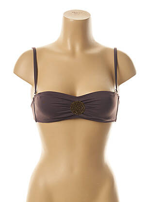 Sutien de costum de baie maro KIWI femeie