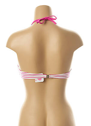 Sutien de costum de baie elasticitate sutien cu susținere înaltă și burete detașabil roz PRINCESS K femeie