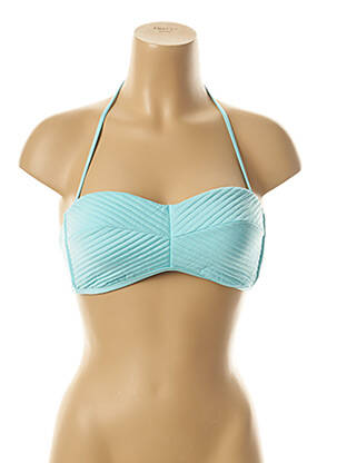 Sutien de costum de baie elasticitate top sutien modelat albastru SEAFOLLY femeie