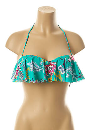 Sutien de costum de baie elasticitate top sutien modelat verde SEAFOLLY femeie