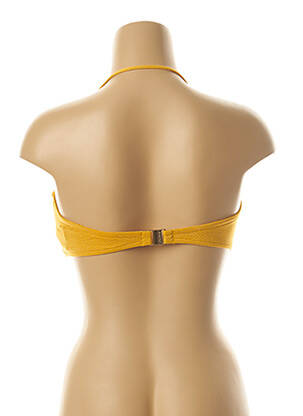 Sutien de costum de baie top sutien modelat top sutien modelat galben SEAFOLLY femeie